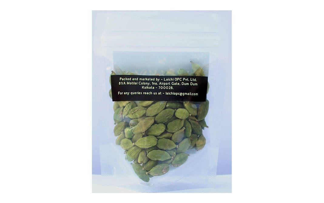 Laichi Green Cardamom    Pack  25 grams